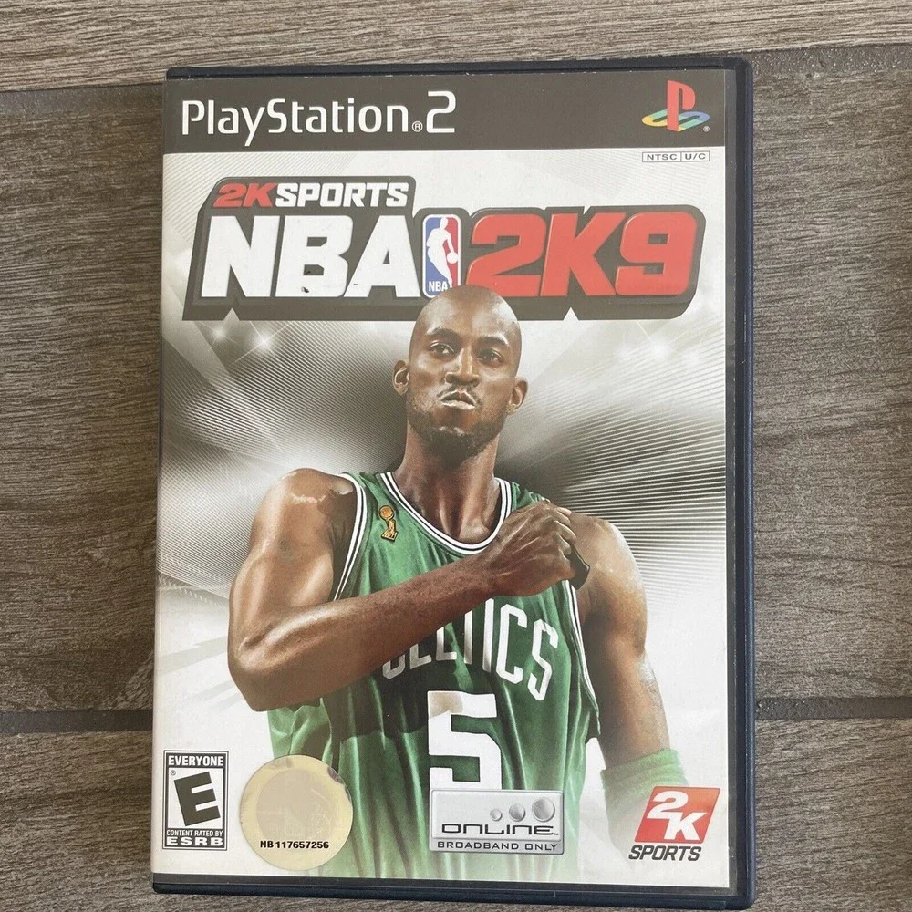 NBA 2K9 NCAA 2K7 Sony PlayStation 2 PS2 COMPLETE MANUAL  TESTED
